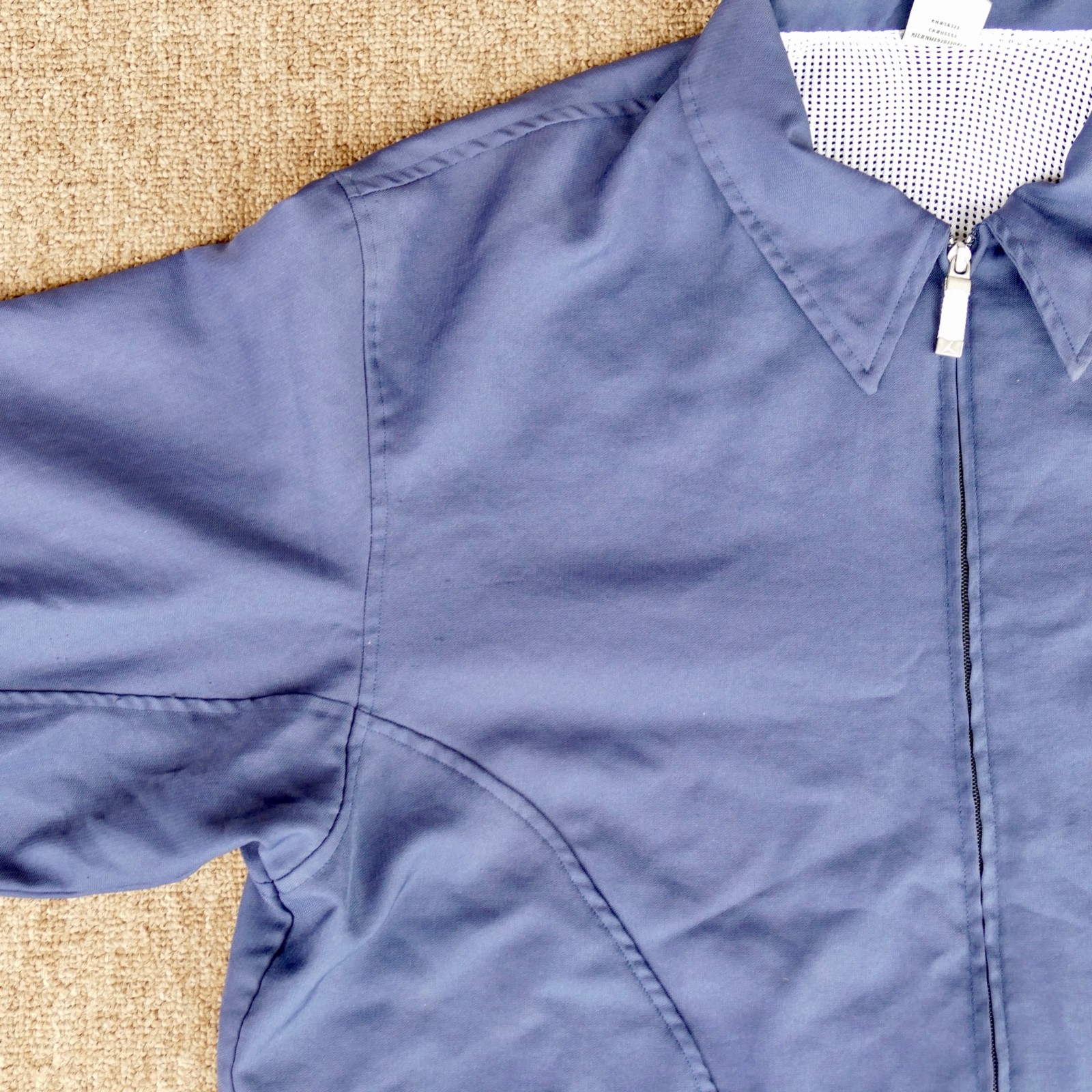 SACAI X NIKE Giacca Jordan Jumpman Classic Woven taglia XL vintage 2002 jorda17 17 xvii blu navy