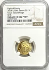 2024 GOLD SAMOA $15 LIGHT OF LIBERTY SUSAN TAYLOR COIN NGC ENHANCED REV PF 69 UC
