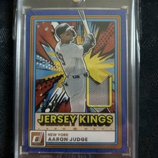 2026 Donruss Baseball Aaron Judge Jersey Kings Relic 09/25 New York Yankees