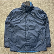 Little Donkey Andy Jacket Mens M Waterproof Outdoor Blue Windbreaker Hooded