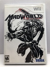 MadWorld (Nintendo Wii, 2009) Complete w/ Manual - Tested Working - Free Ship