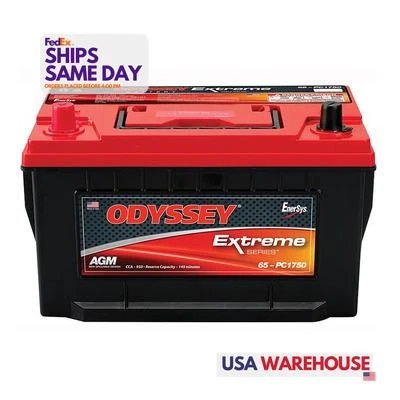 Odyssey Battery ODX-AGM65, One Battery 950Cca/1070Ca Sae Standard Terminal Perfo