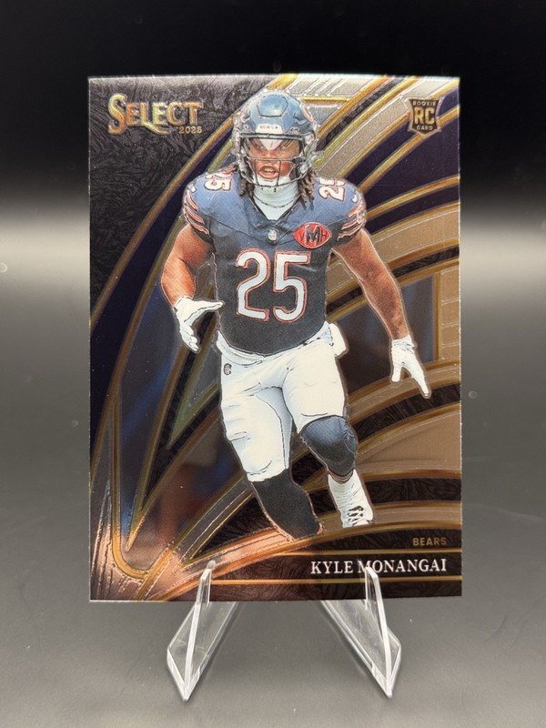 2025 Panini Select Kyle Monangai #274 Rookie Chicago Bears