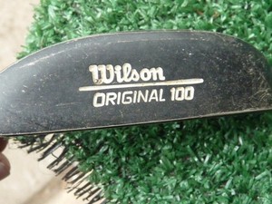 Vintage Wilson Original 100 RH Black Blade Putter 35.5"