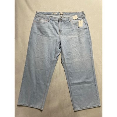 Universal Thread Womens 90s Low Baggy Jeans Light Wash Blue Size 22 Reg NWT