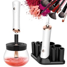 Beauty Portable Makeup Brush Cleaner Dryer Quick Drying Fits Most Brush Sizes