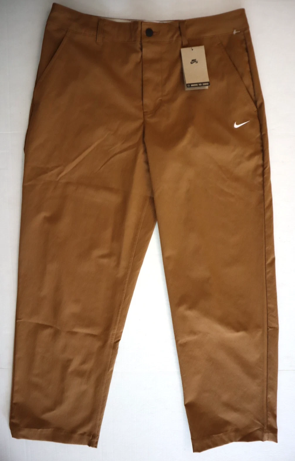 Nike DV9036-270 Men's Sz 34 Brown Loose Fit Skateboarding Chino Pants $95