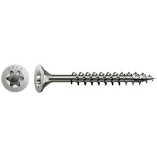 SPAX Universal Screw 5 x 80mm T-Star + Stainless Steel A2 100pc