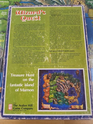 Vintage 1979 Wizard's Quest (unvollständig) unpunched Pieces Spiel Avalon Hill - Bild 13 von 17