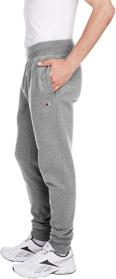 Pantalones de chándal Champion RW25 para hombre tejido inverso Elige talla y color Foto 4 de 4
