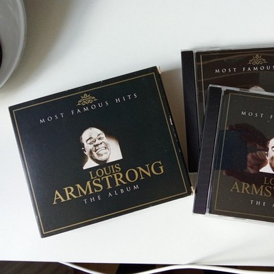 Louis Armstrong - The Album: Most famous Hits 2 CD s - Neu aus Samml.