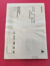 Sony PlayStation 2 Instruction Manual For PS2 Console SCPH-70001 MANUAL ONLY