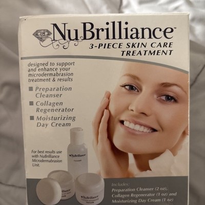 NuBrilliance 3 Piece Skin Care Treatment System New (Expired 2014)