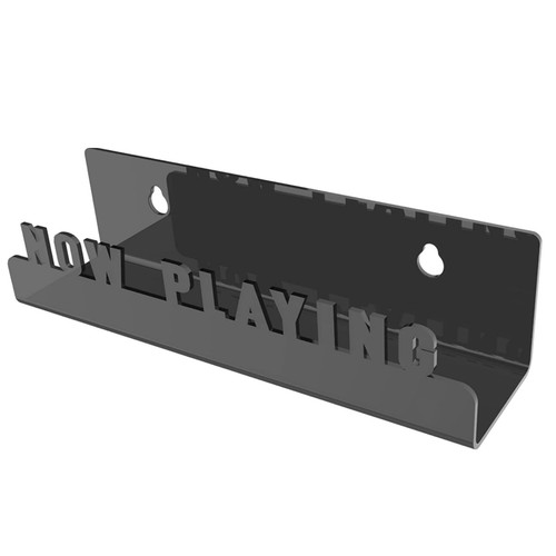 Record Shelf Wall Mount Acrylic Thick Now Playing Durable Album Display Storage - Picture 14 of 14