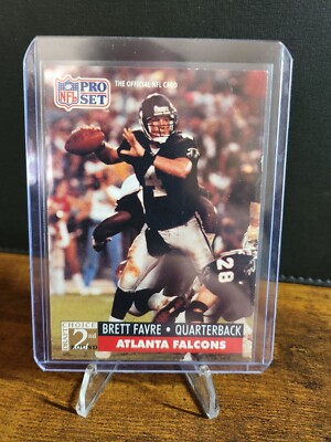1991 Pro Set - 2nd Round Draft Choice #762 Brett Favre (RC)