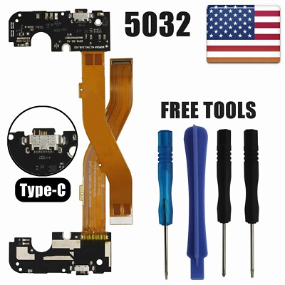 Type-C Charging Port Board Connector Flex Cable For Alcatel 3V 2019 5032 5032W
