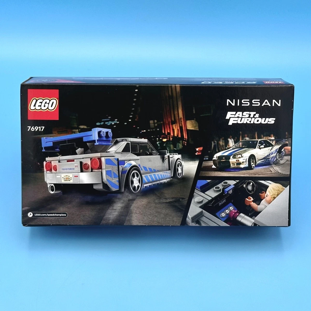 LEGO Set 76917-1 2 Fast 2 Furious Nissan Skyline GT-R (R34) (2023