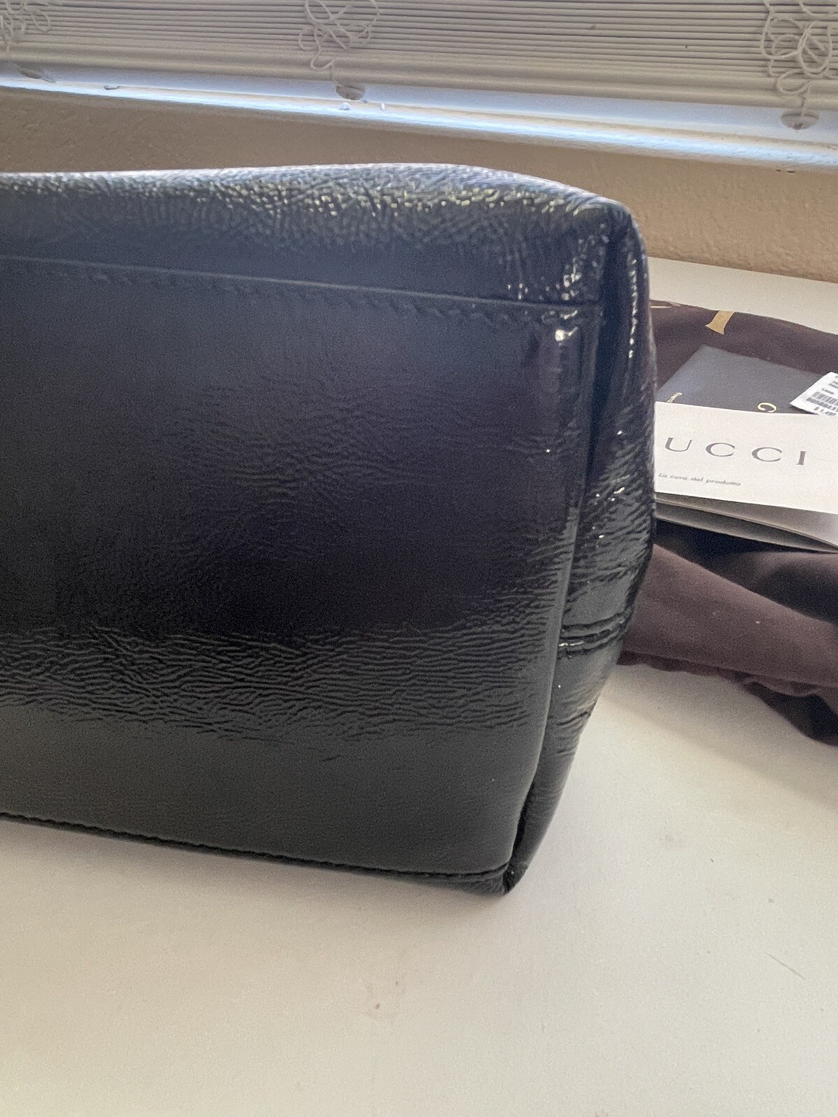 AUTHENTIC Gucci Soho Medium Leather Shoulder Bag … - image 8