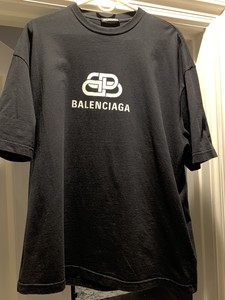 black balenciaga t shirt - (categoryid 
