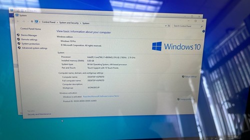 HP ENVY i7 TouchSmart 17 Ram 8GB 256GB SSD - Afbeelding 9 van 12