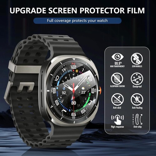 For Samsung Galaxy Watch Ultra Screen Protector Tempered Glass 47MM - Picture 10 of 12