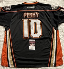 Corey Perry Signed Autographed Anaheim Ducks Jersey JSA COA