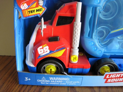 Large 14-inch (35cm) HOT WHEELS TOOL KIT TRUCK Lights & Sounds New in Box - Picture 6 of 24