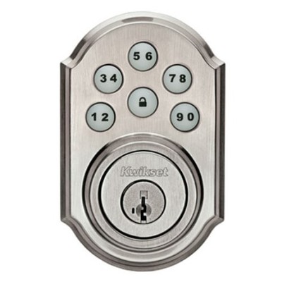Kwikset smartcode Z-Wave Nickel Deadbolt Brand new