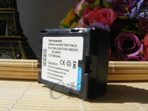 Battery PACK for DZ-BPO7PW HITACHI DZ-HS300A DZ-MV550A Digital Camcorder - Picture 6 of 6