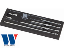 Wobble Extension Bar Socket Set - Welzh Werkzeug  1/4 Drive 6-Piece 6110-WW