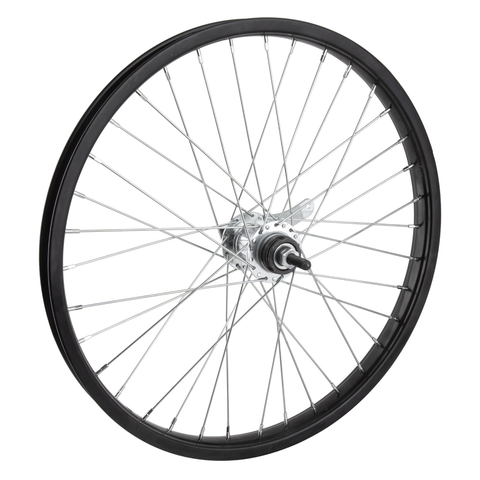 Rear Coaster Brake Wheel 20x1.75 BLACK w/Brake Band 36 Spoke 3/8 axle New