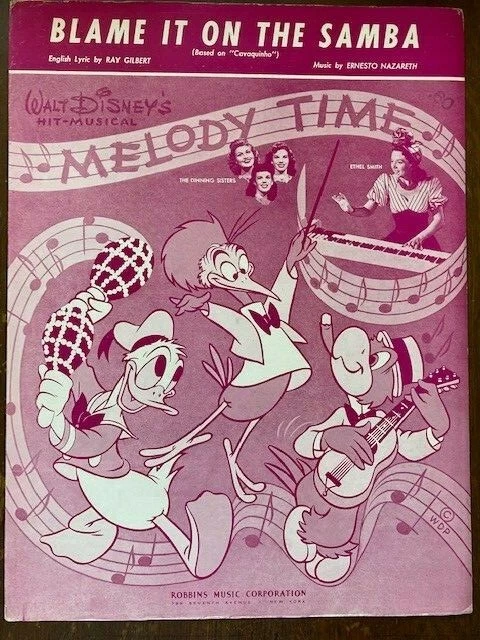 Melody Time Blame It On The Samba Melody Time Blame It On The Samba