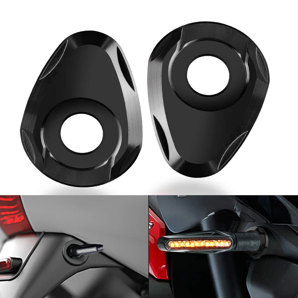 2 x указатель поворота адаптер прокладки для YAMAHA FZ1 MT09 R15 FZ16 MT-01 - Изображение 3 из 4