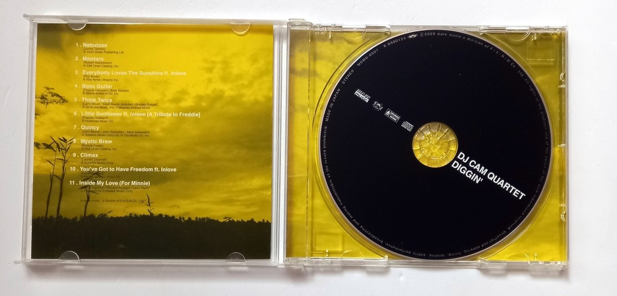 DJ CAM QUARTET – DIGGIN' (2009) CD MADE IN JAPAN | eBay