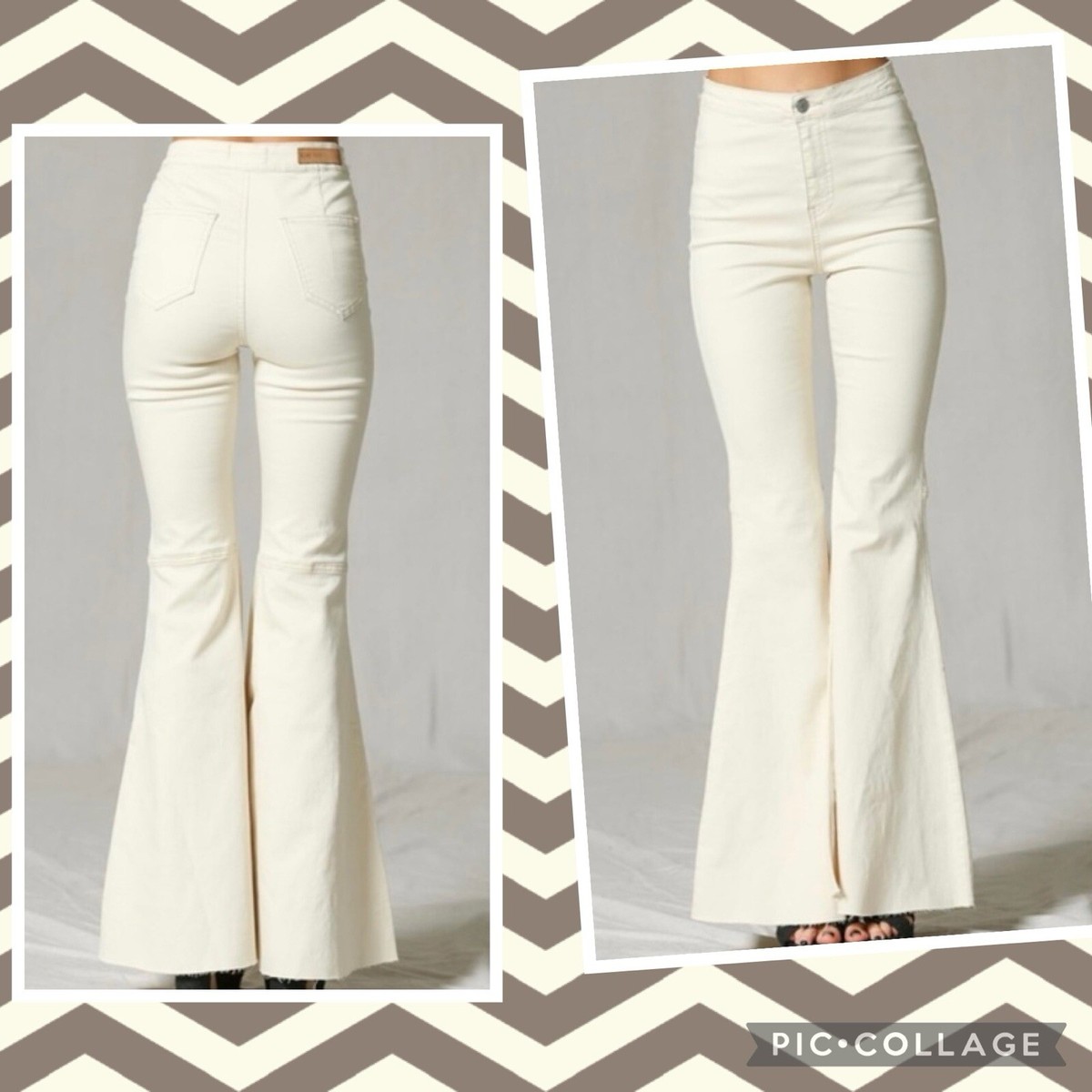 パンツ domestic vintage flare jeans SWEET CREAM High Rise Vintage Flare Jeans – Sweet Harper & Co