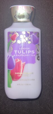Bath & Body Works- London Tulips & Raspberry Tea- Body Lotion~ 8 oz *NEW*