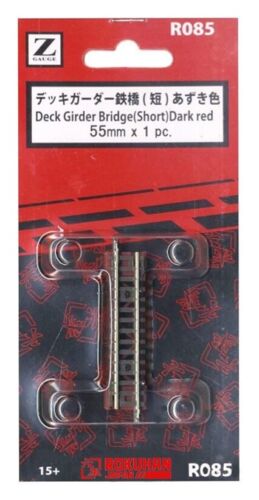 Z Scale Rokuhan Straight Curved Flex Turnouts Double Bumper X-Tracks Structures - Picture 146 of 179