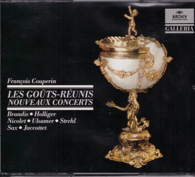 Couperin F.. Les gouts-reunis Novaux Concerts / Brandis, Hollinger, Niccolet - C