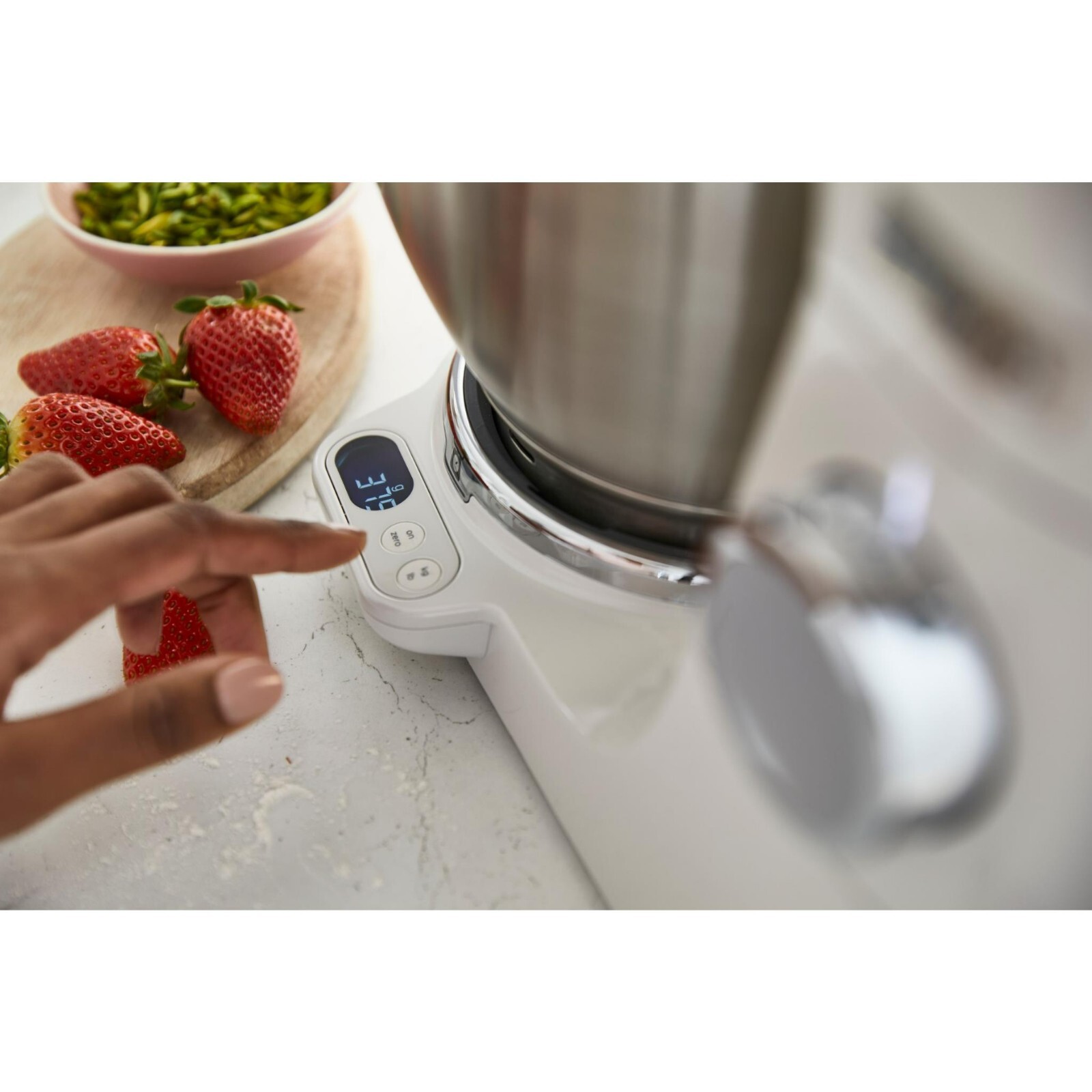 Kenwood KVL65001WH Titanium Chef Baker XL White 1200W Mixer With Lite