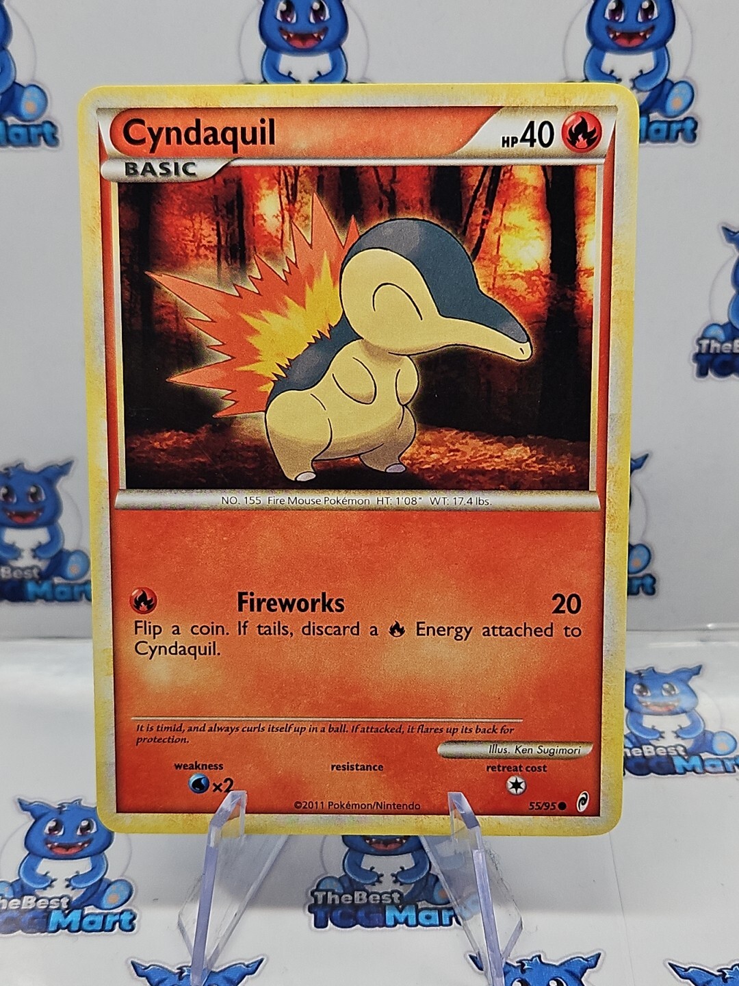 Cyndaquil - 55/95 - Pokemon Call of Legends LP