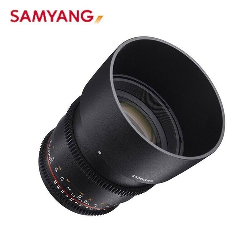 Samyang 85mm T1.5 VDSLR II Auto Focus Full Frame Cine Lens For Canon Nikon Sony - Picture 5 of 6