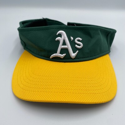 Oakland A's MLB Adjustable Visor Hat Cap Green