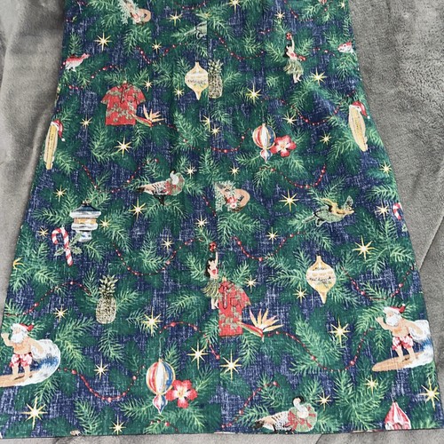 NWT 2022 REYN SPOONER Size 4 Christmas Mele Kalikimaka Zipper Women’s Dress K15 - Picture 15 of 15