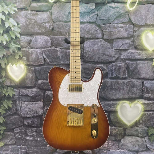 TL Electric guitar, gold hardware, 21 frets maple fingerboard Fast Ship
