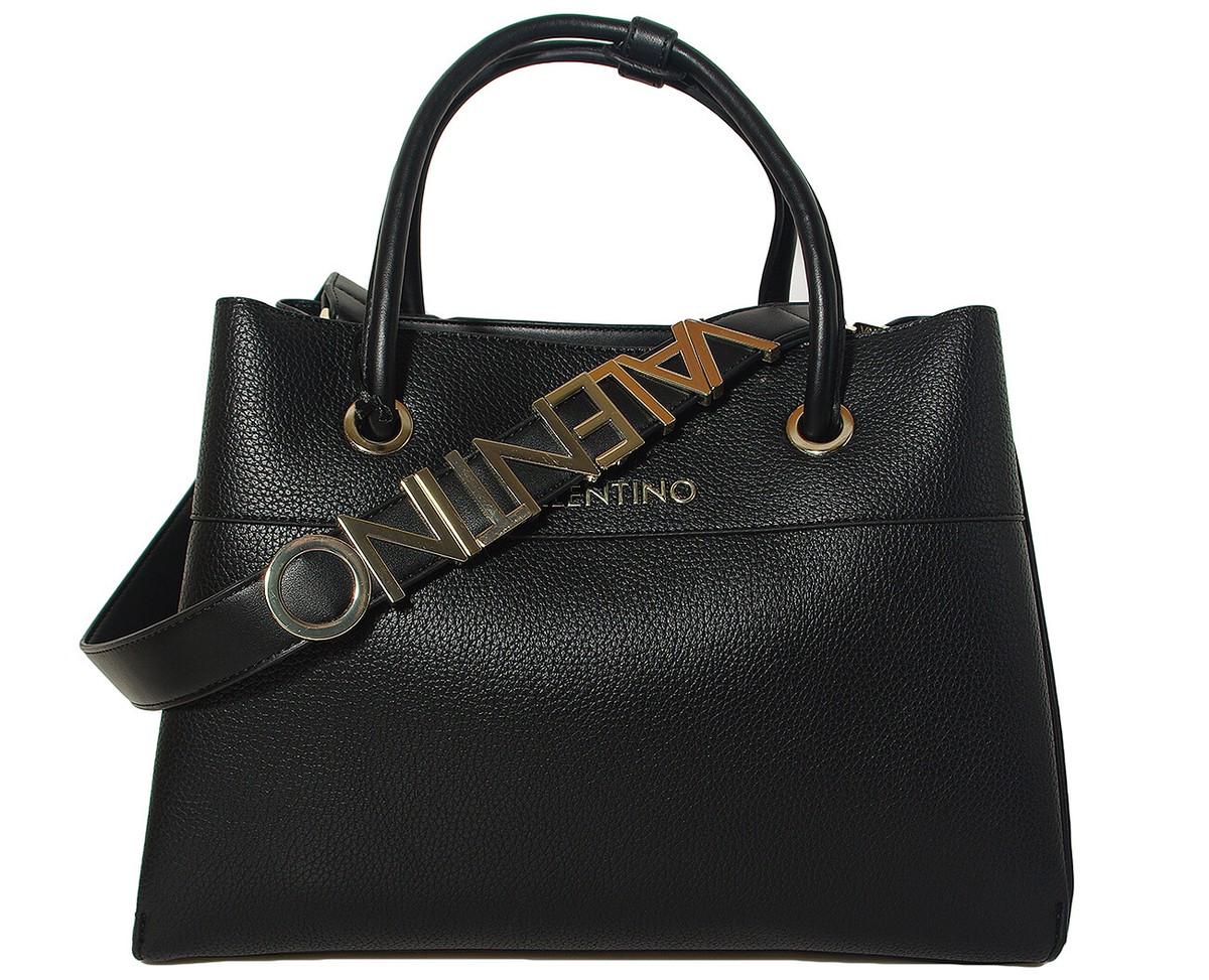 Valentino bags ALEXIA bag nero borse a mano VBS5A802 Shopping