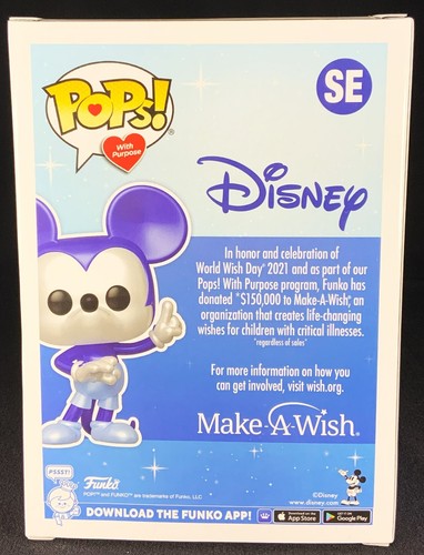 Pop Cave 2023 VAULTS - DISNEY: MICKEY MOUSE BoxLunch Exclusive SE METALLIC BLUE - Bild 5 von 10