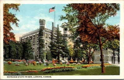 Postcard~State Prison~Lansing, Kansas~A16 | eBay