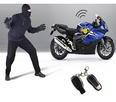 Sistema Di Allarme Motociclo, Sicurezza Antifurto, Con Telecomando A 2 Vie, Sensore Di Movimento Regolabile Sensibilità Antifurto Per Scooter Quad | IT - Foto 10