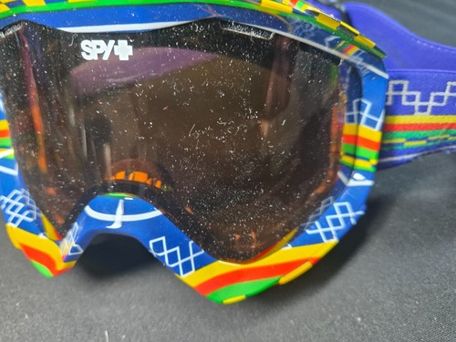 Vintage Spy Optic Snowboard Ski Motocross Goggles 80s - Picture 5 of 7