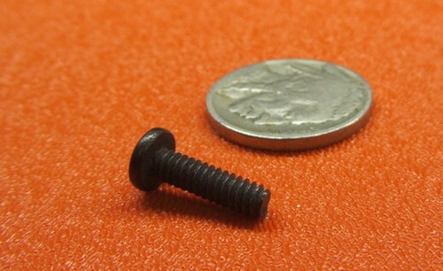 18-8 Black Oxide Pan Head Phillips Machine Screw 6-32 x 1/2" Length, 200 pcs - Picture 9 of 9